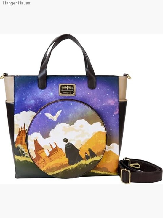 Harry Potter Convertible Backpack Tote Bag Vegan Leather main image 5